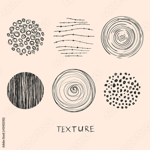 Hand drawn textures and brushes.