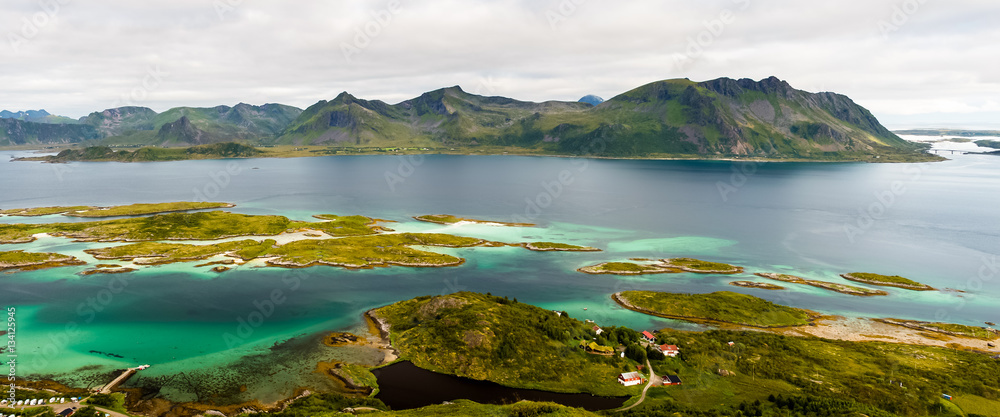 Lofoten Islands panorama