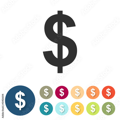 Icon - Geld - Dollar - Finanzen