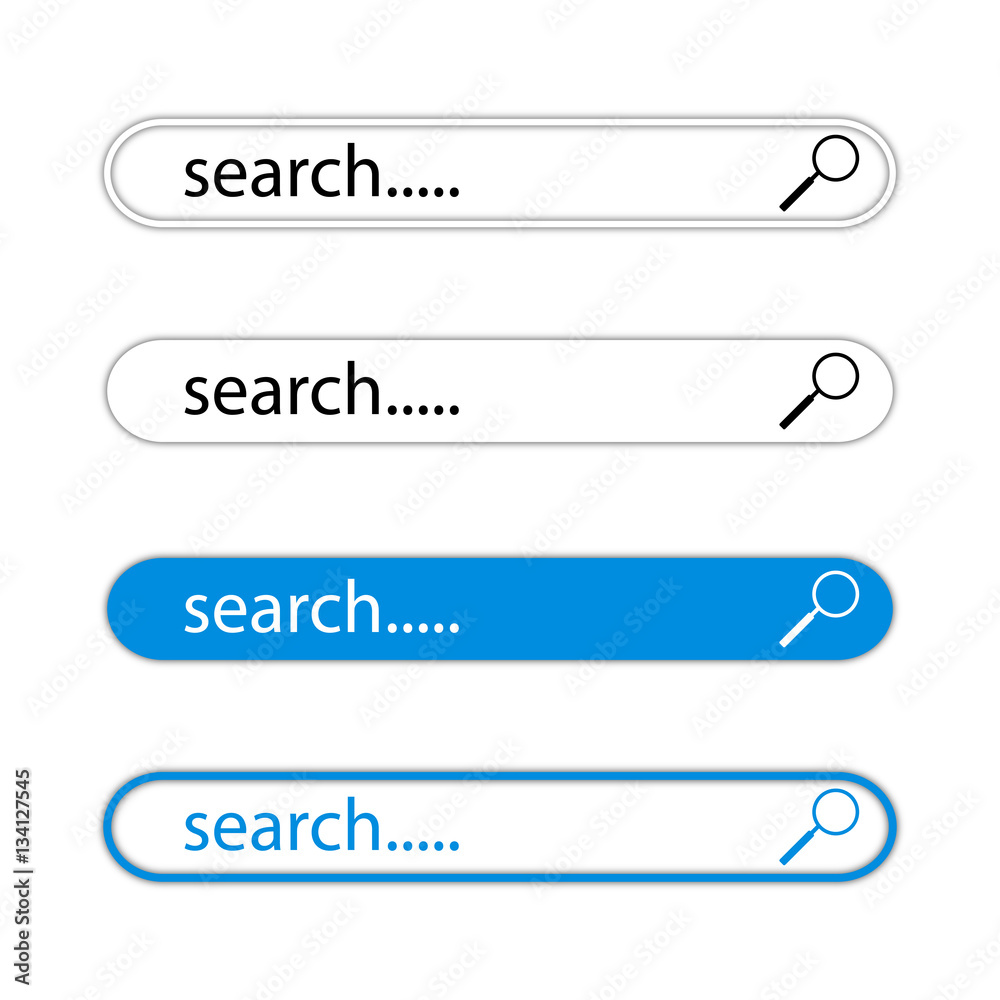 Search bar interface website Search bar interface website