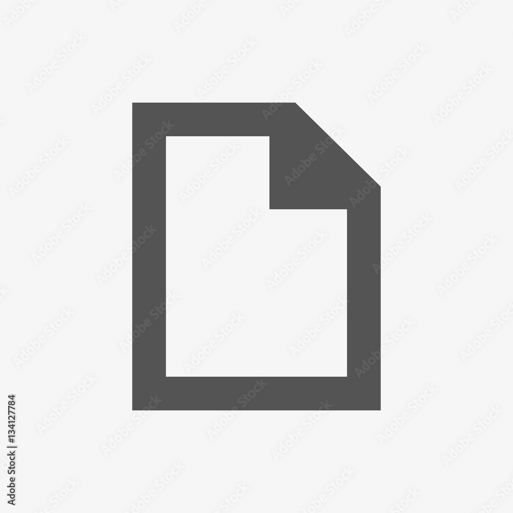 file icon stock vector illustration flat design file icon stock vector illustration flat design