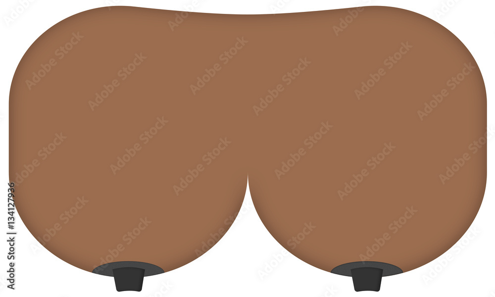 Big Black Boobs vector Stock Vector Adobe Stock