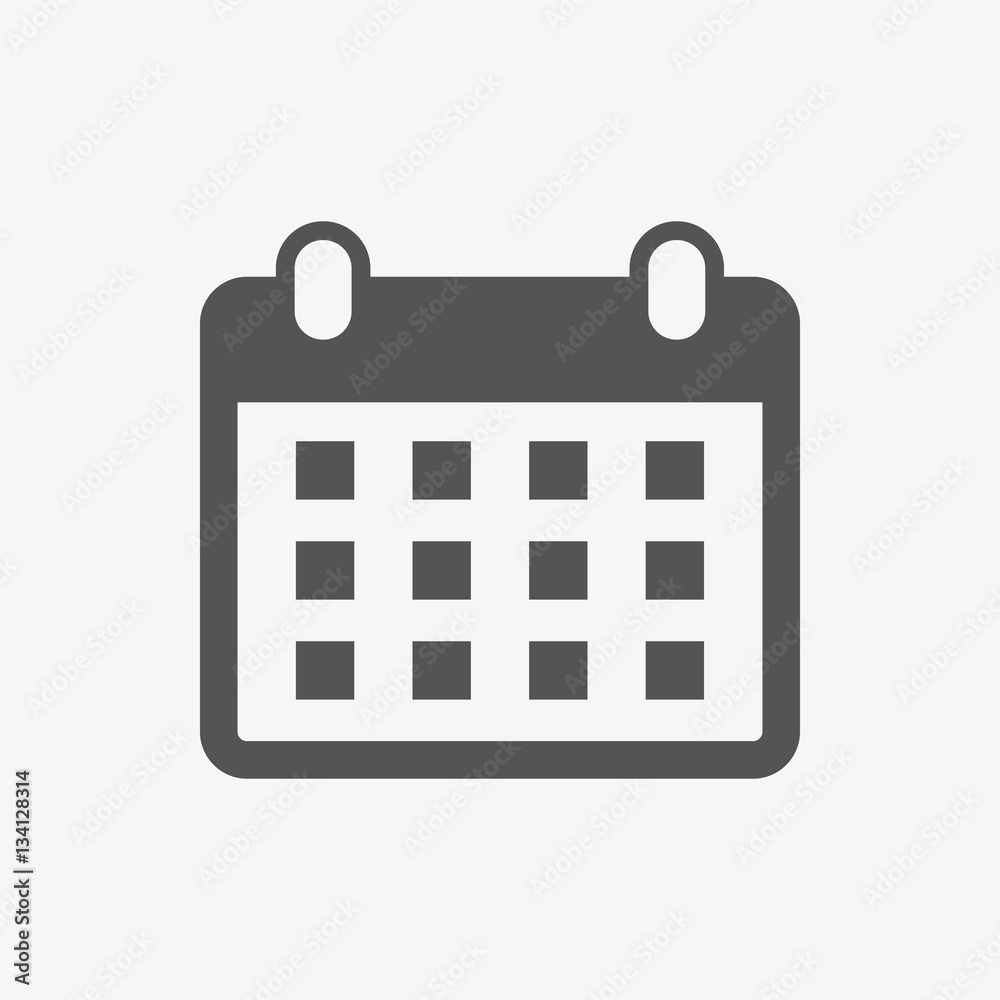 calendar icon stock vector illustration flat design calendar icon stock vector illustration flat design