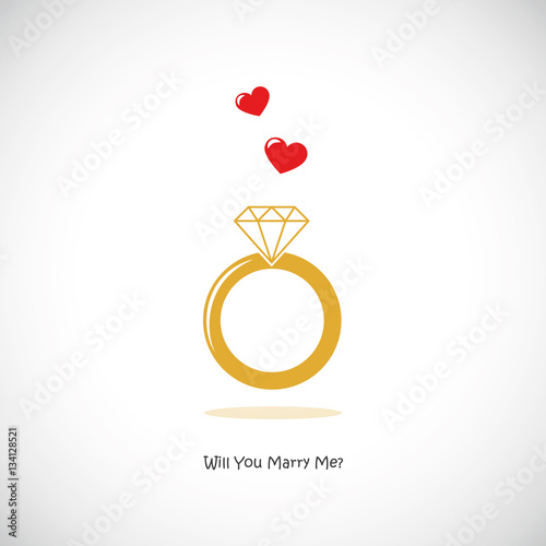 will you marry me diamantring
