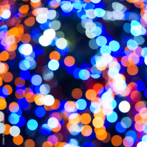 Holiday abstract lights