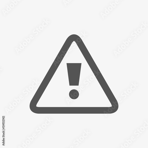 alert icon stock vector illustration flat design