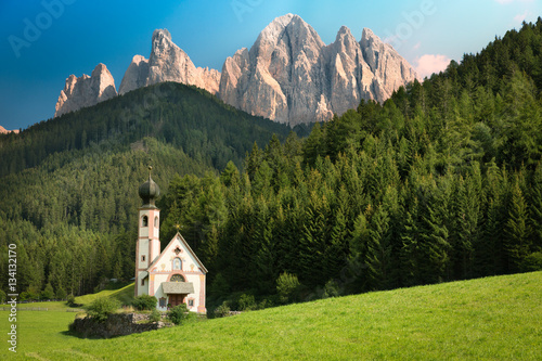 St. Johann in Val di Funes, South Tyrol, Italy