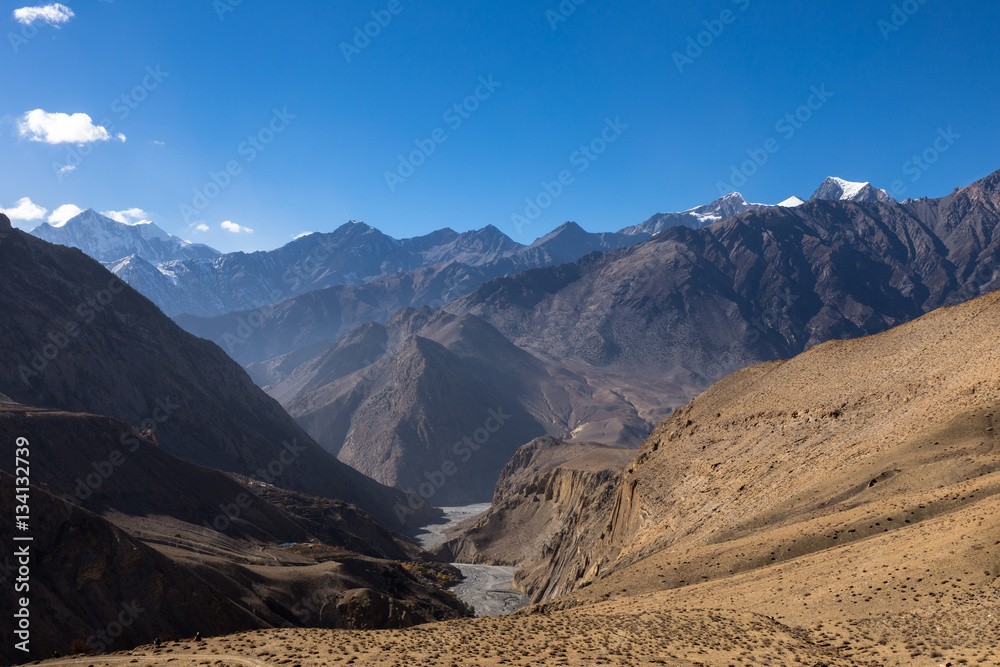 beautiful landscape, Himalayas, Nepal