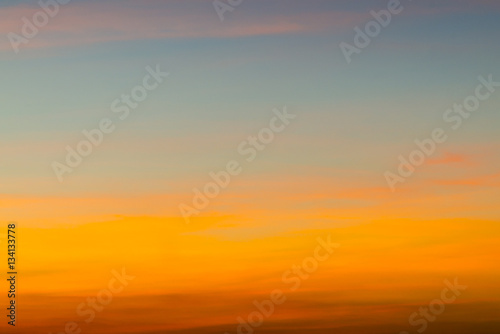 Colorful Twilight Skyr Background