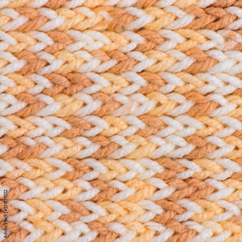 Knit woolen texture.