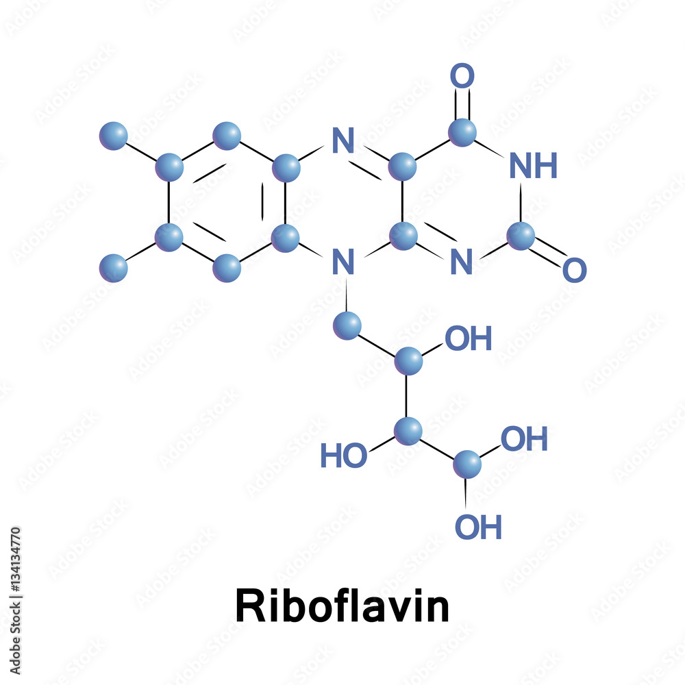 Riboflavin, also known as vitamin B2, is a vitamin found in food and used as a dietary