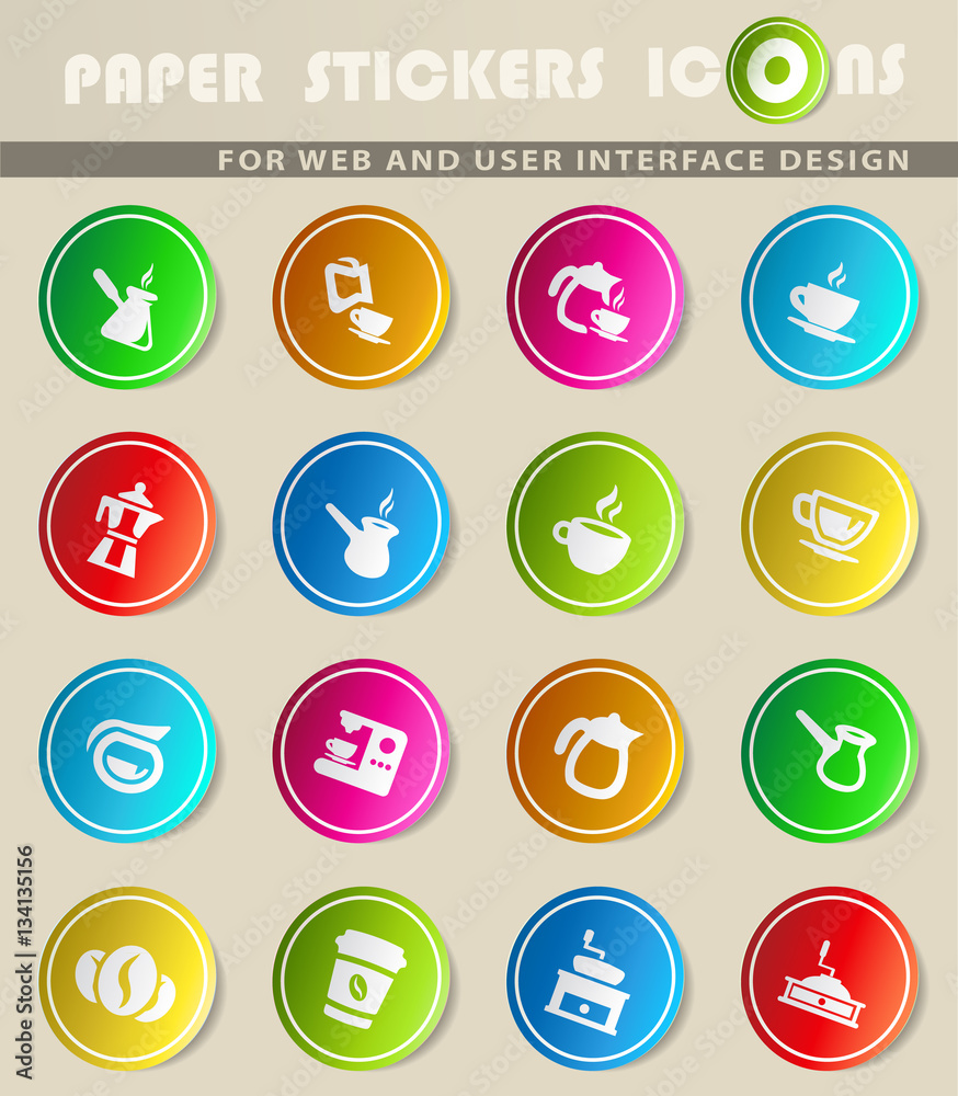 coffee icon set coffee icon set