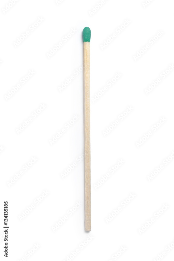 Obraz premium Matches isolated on white background. Closeup shot.