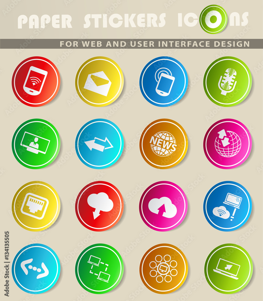 communication icon set communication icon set
