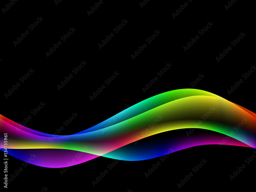 dinamyc flow, stylized waves, vector dinamyc flow, stylized waves, vector