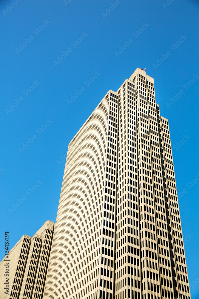 Building architecture in steel, concrete and glass Building architecture in steel, concrete and glass