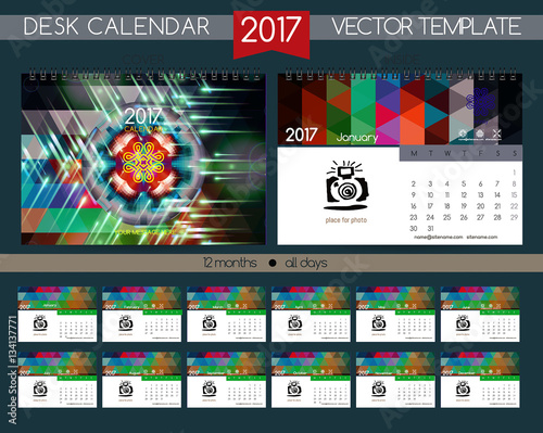Calendar 2017.