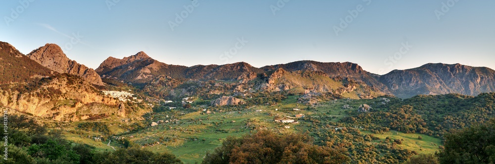 Panorama von Grazalema