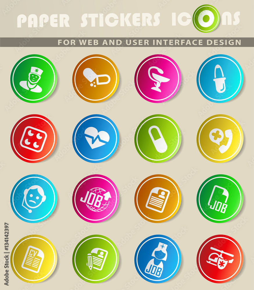 job icon set job icon set
