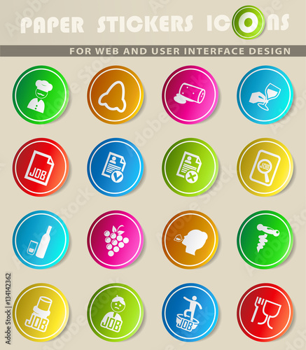 job icon set