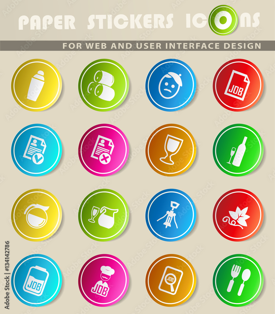 job icon set job icon set