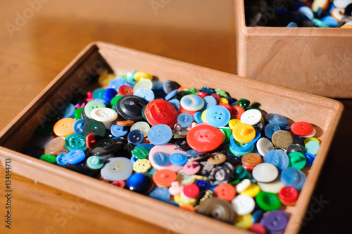 Sewing buttons, Plastic buttons, Colorful buttons, Buttons close