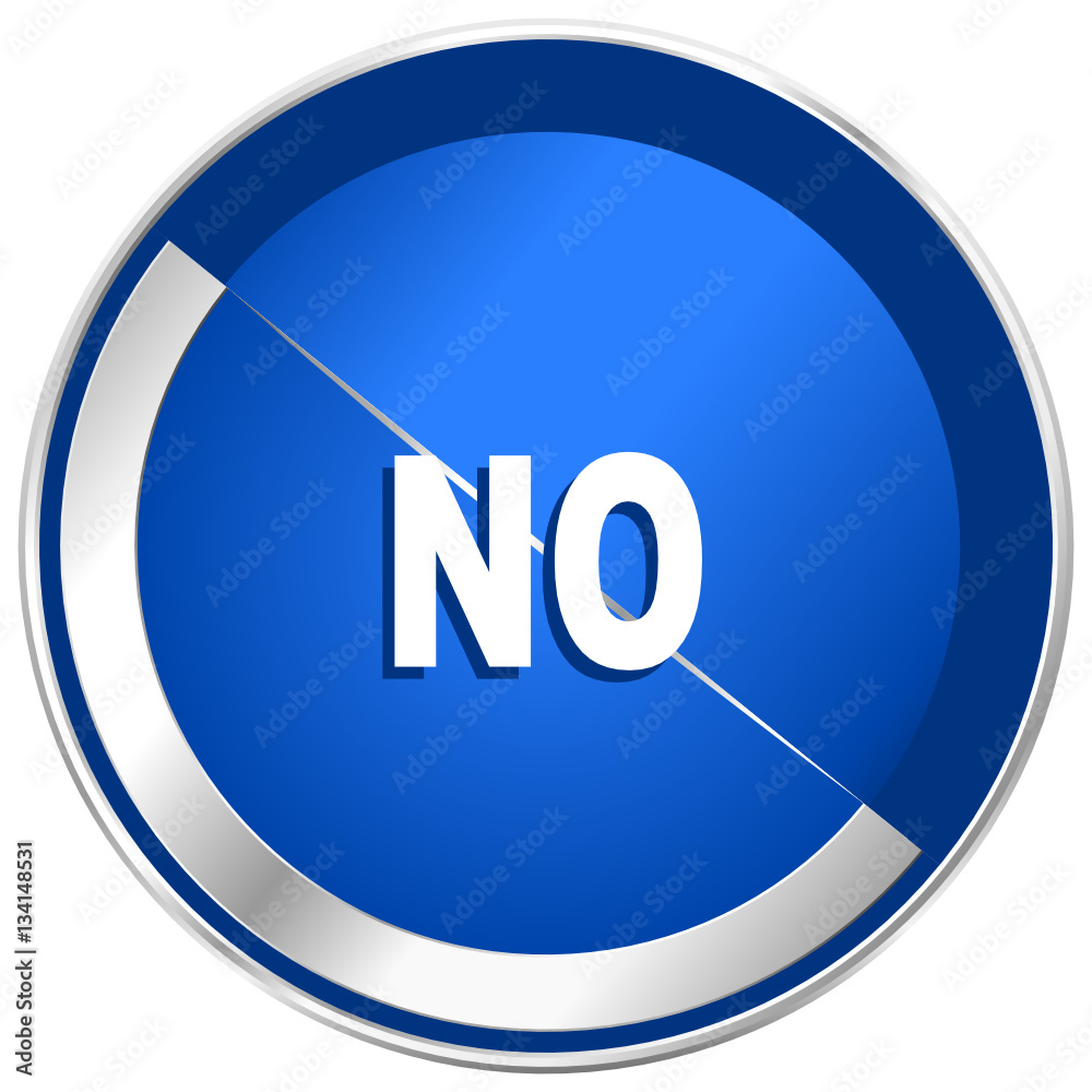 No silver metallic web and mobile phone vector icon. No silver metallic web and mobile phone vector icon.