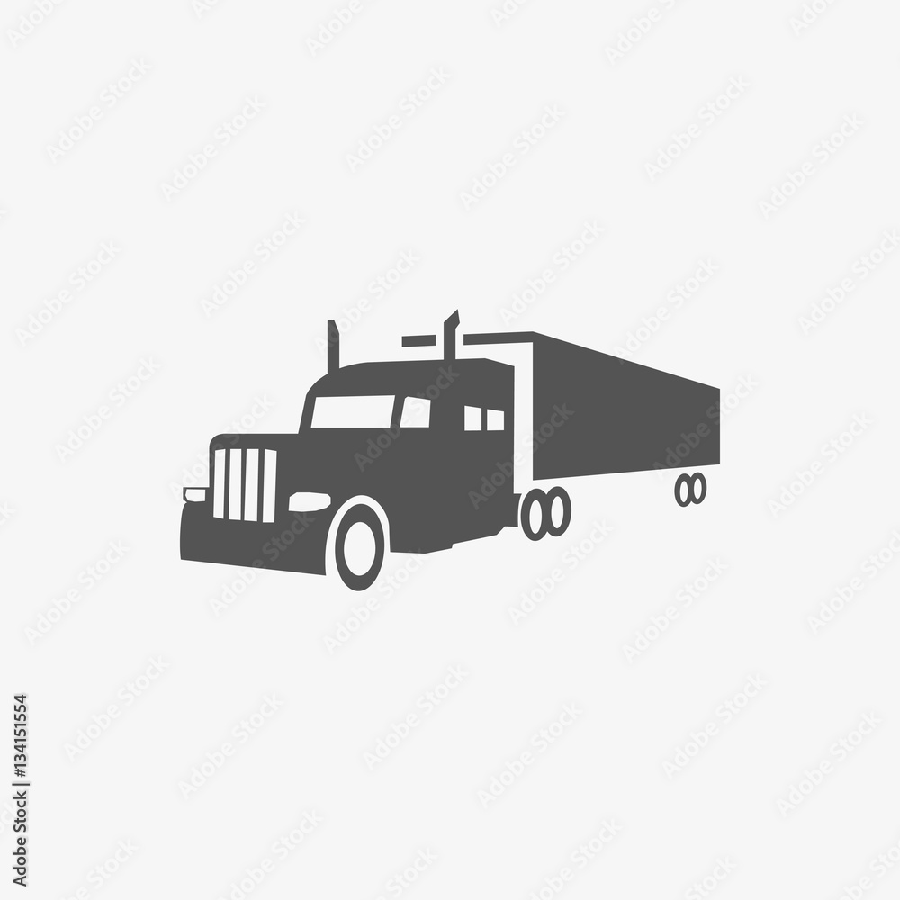 truck icon stock vector illustration flat design truck icon stock vector illustration flat design
