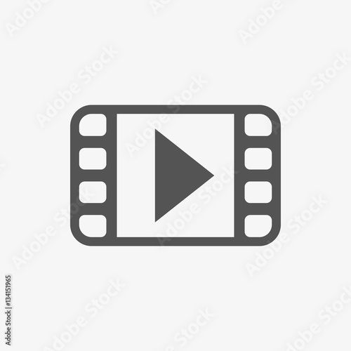 video icon stock vector illustration flat design