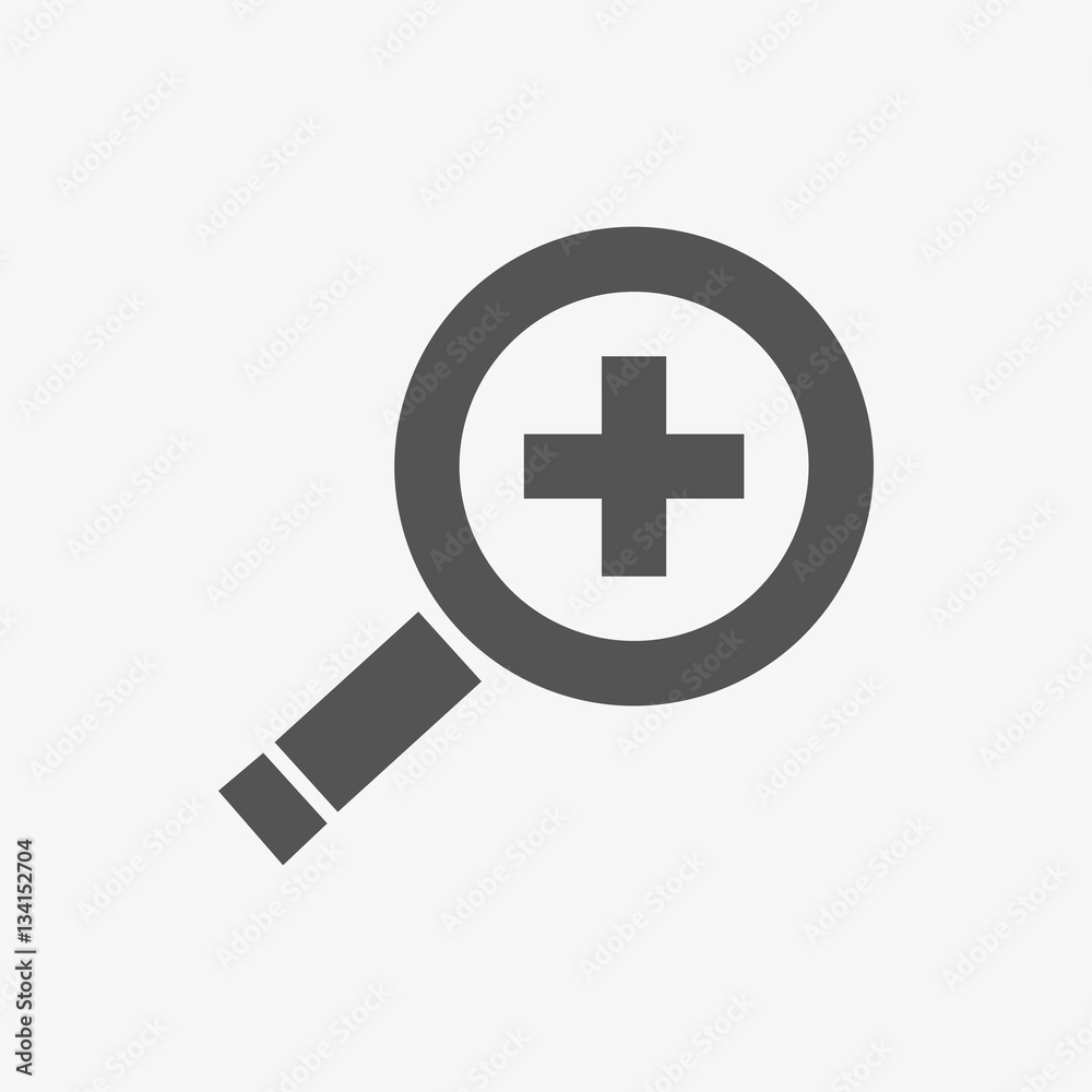 search icon stock vector illustration flat design search icon stock vector illustration flat design