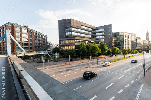 Exterior view of the Deutsche Bundesbank headquarters building i photo