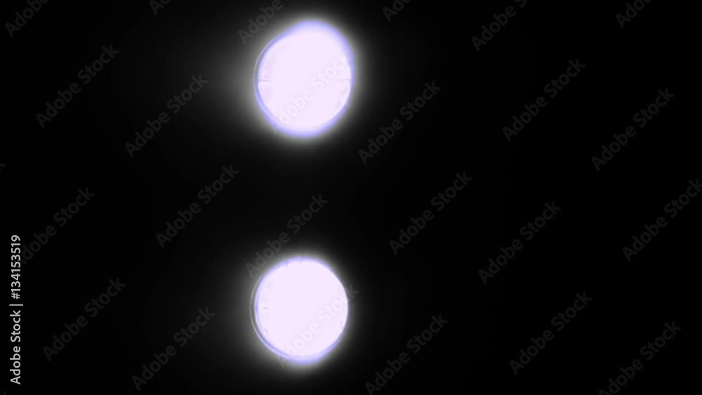 Neon Stadium Spot Lights
