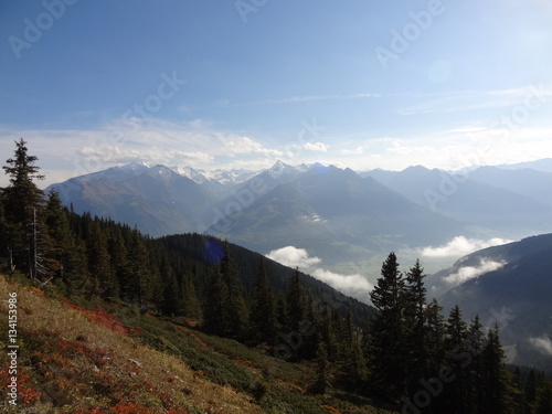 Alpenpanorama bei Zell am See in Österreich © Christoph Nanz