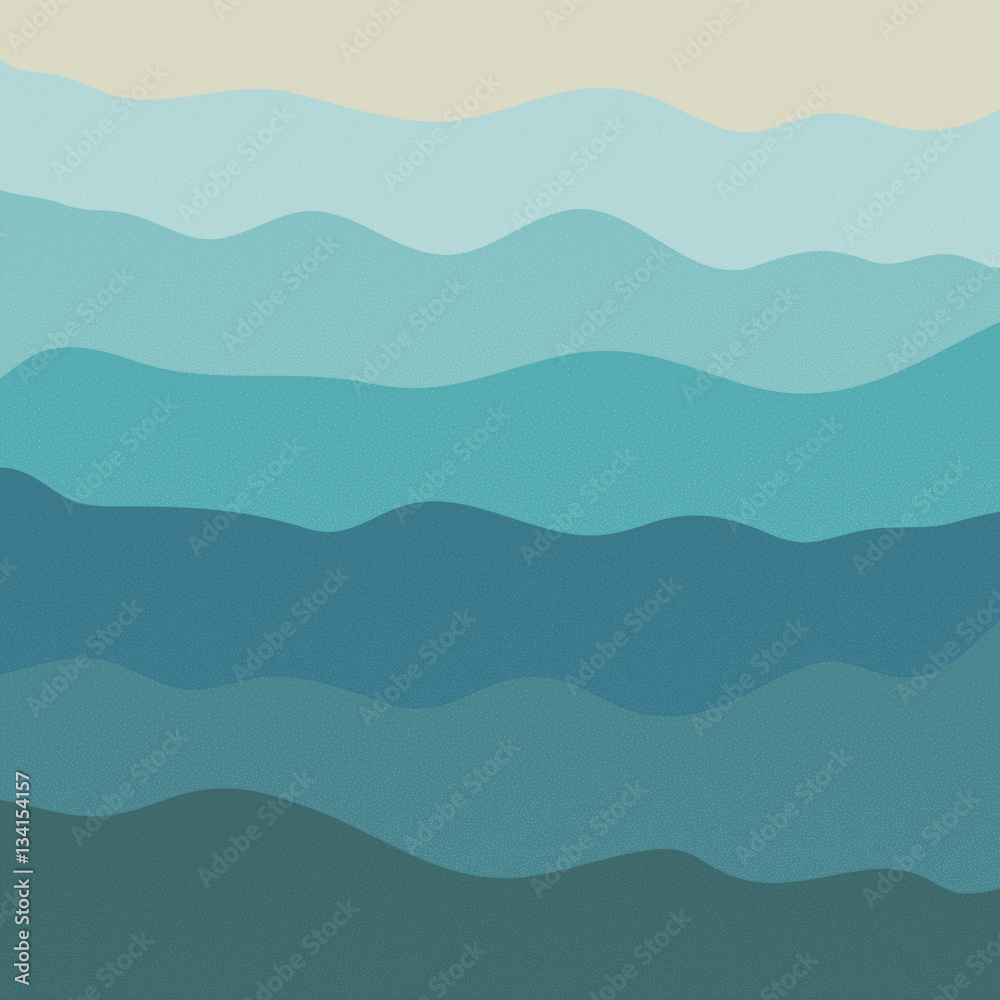 Wave-blue Wave-blue