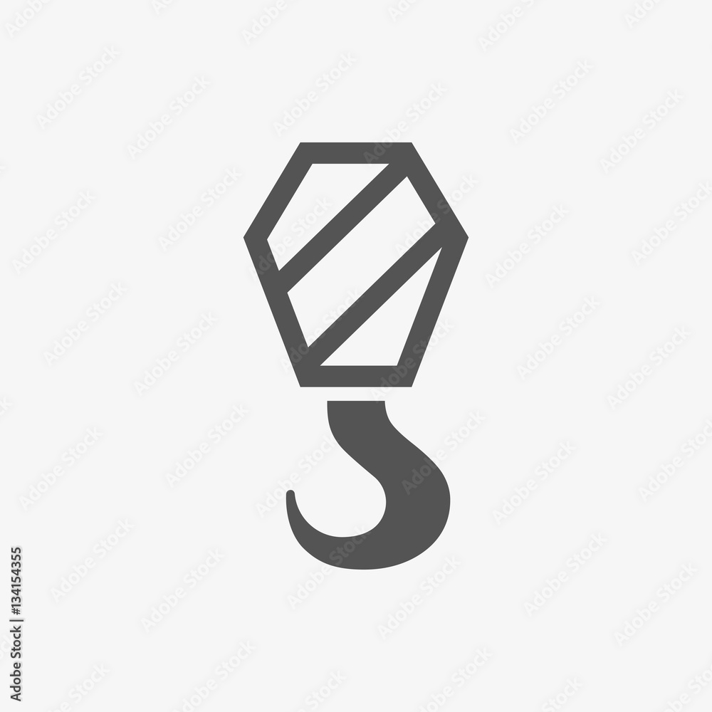 crane icon stock vector illustration flat design crane icon stock vector illustration flat design