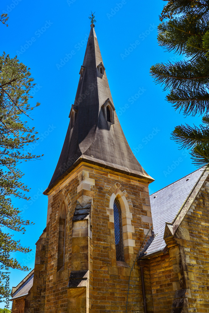 Belfry of the Kiama Presbyterian Church - Kiama, New South Wales, Australia Belfry of the Kiama Presbyterian Church - Kiama, New South Wales, Australia