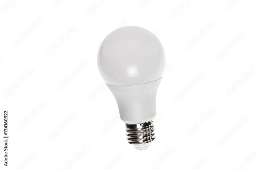LED lamp isolated on white background LED lamp isolated on white background