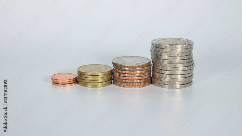 Money, Financial, Business Growth concept, coins Money, Financial, Business Growth concept, coins