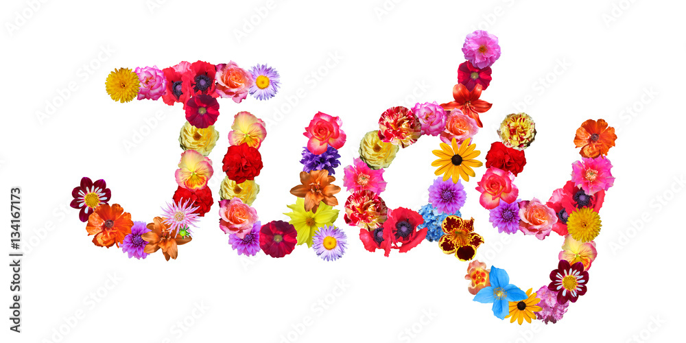 Flower Name Judy Flower Name Judy