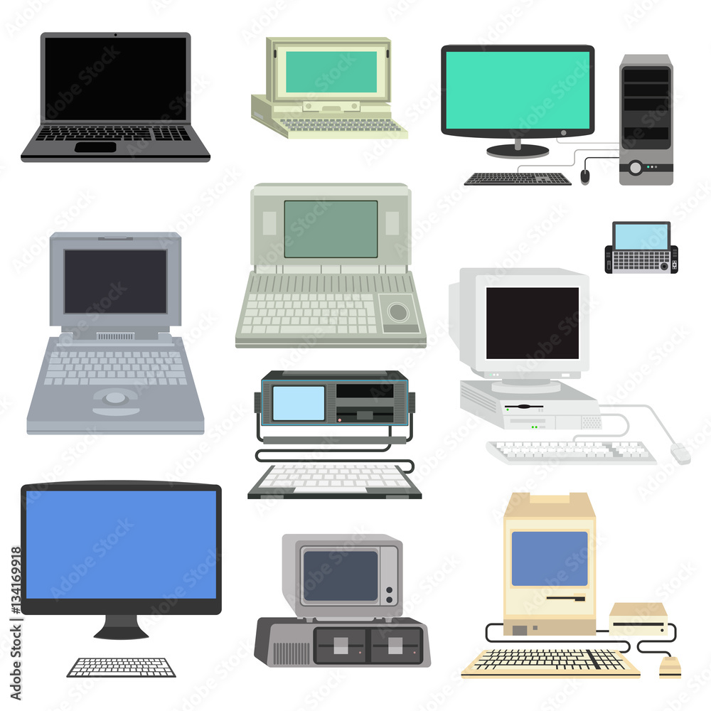 Computer vector illustration.