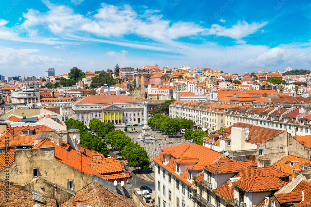 Obraz premium Panoramic view of Lisbon