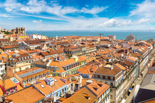 Panoramic view of Lisbon