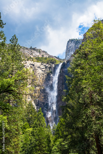 Yosemite National Park Bridal Veil Falls, California, USA.