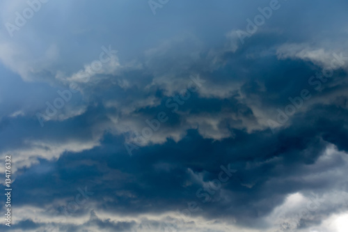 Fototapeta Naklejka Na Ścianę i Meble -  Dark Grey Storm Clouds
