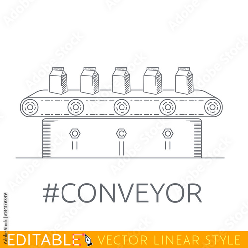 Conveyor production.