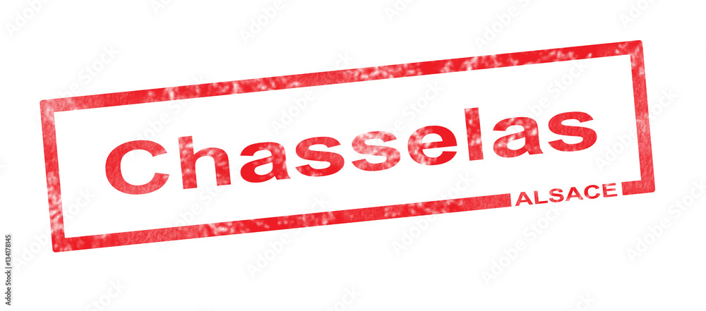Alsace and Chasselas vineyard appellation in a red rectangular s Alsace and Chasselas vineyard appellation in a red rectangular s
