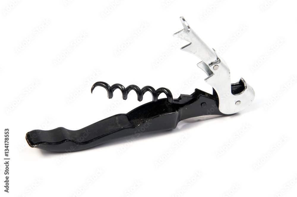 The Opener black on a white background . The Opener black on a white background .