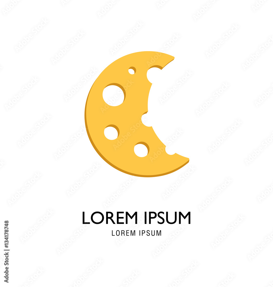 Vector illustration of cheese. Vector illustration of cheese.