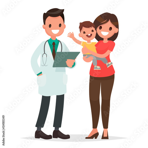 Caring for the health of the child. The pediatrician and the mot