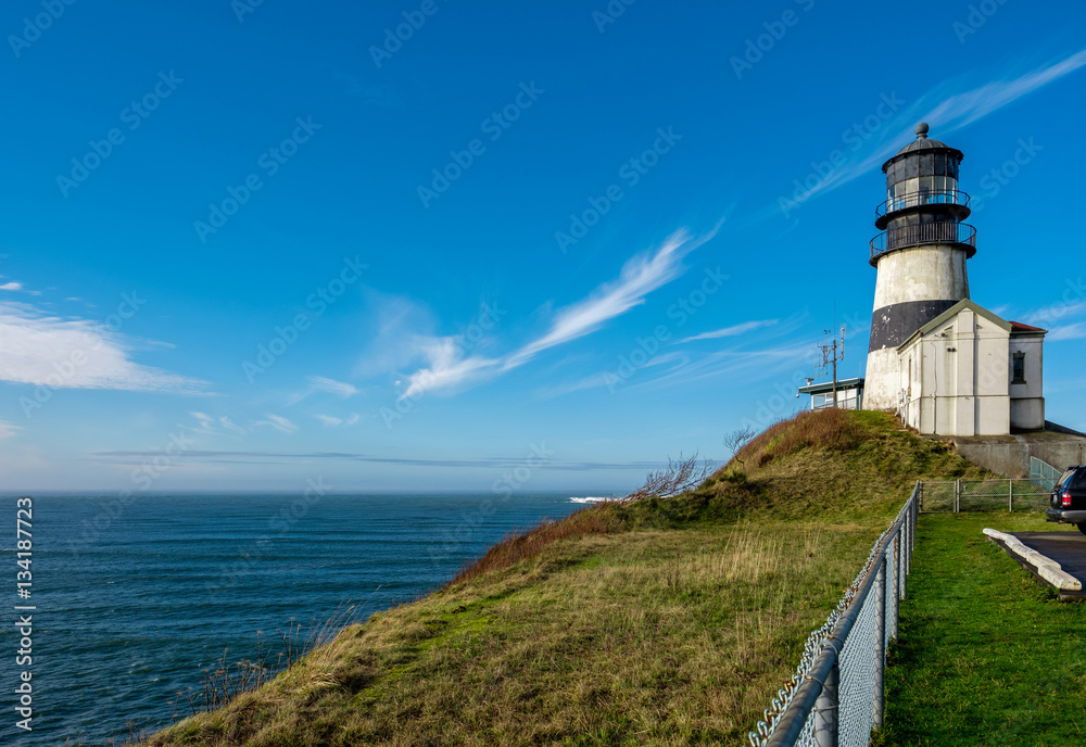 Cape Disappointment Lighthouse, built in 1856